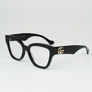 NEW Gucci GG1424O 005 Black Cat Eye Women Eyeglasses GG 1424O